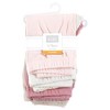 Hudson Baby Girls Cotton Pants and Leggings, Mauve Neutral - 2 of 4