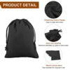 Unique Bargains Cotton Foldable Gym Travel Hiking Storage Drawstring Bag 6 Pcs - 4 of 4