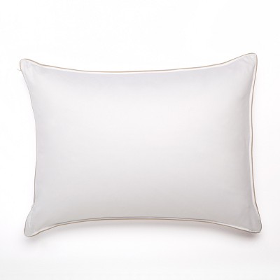 Soft White Goose Down Hypoallergenic Pillow for Stomach Sleepers