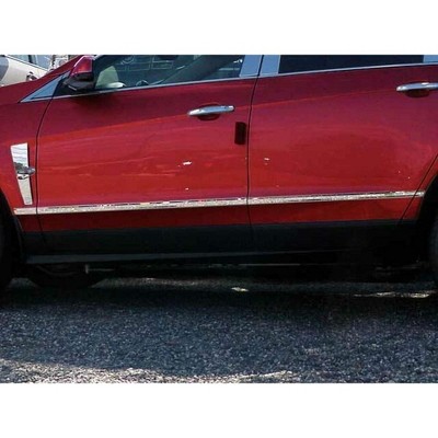 QAA is Compatible with 2010-2016 Cadillac SRX 8 Piece Stainless Body Molding Insert Trim Kit, 1" Width MI50260