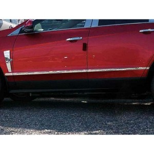 QAA is Compatible with 2010-2016 Cadillac SRX 8 Piece Stainless Body Molding Insert Trim Kit, 1" Width MI50260 - 1 of 4