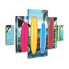 "Woody & Surfboards" Outdoor Canvas - 2 of 3