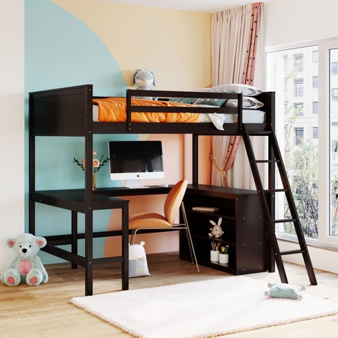 Target loft best sale bed with desk