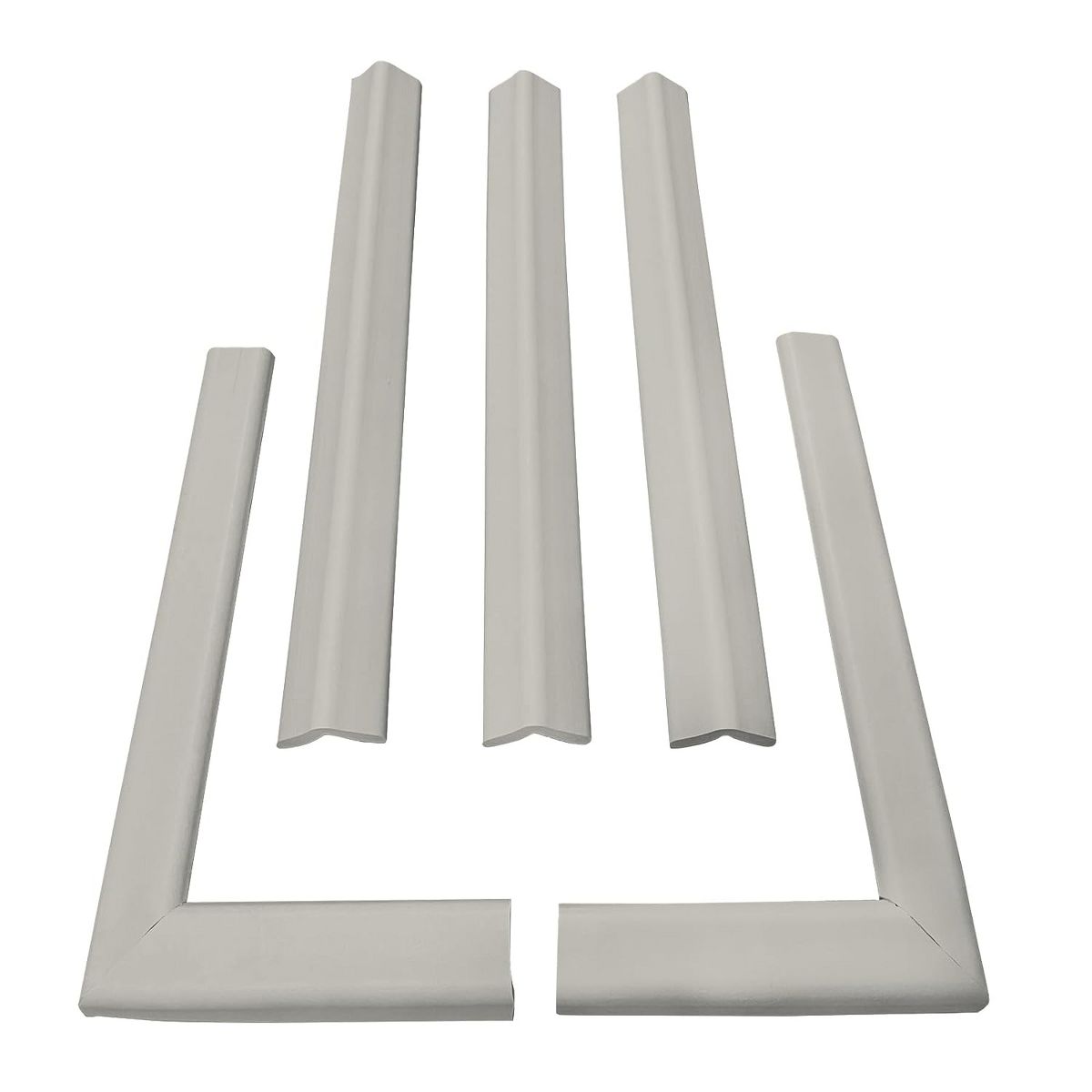 Cardinal Gates KEPK Large Hearth Pad Kit - Fireplace Baby Proofing - Adhesive Backed Fireplace Bumpers for Babies - thumbnail 2
