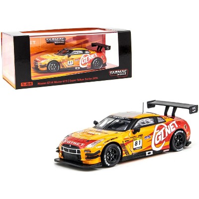 Nissan GT-R Nismo GT3 #81 GTNET Motor Sports Super Taikyu Series (2014) ST-X Class Champion 1/64 Diecast Model Car by Tarmac Works
