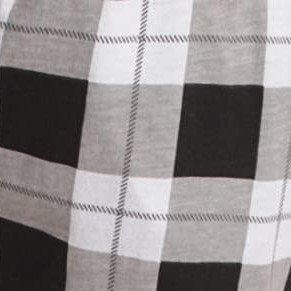black white plaid