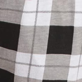 black white plaid