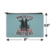 Supernatural Winchester Brothers Makeup Cosmetic Bag Organizer Pouch - 4 of 4