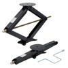 Camper Trailer Stabilizer Leveling Scissor Jacks, 7500 Lbs Heavy Duty RV Scissor Jack with Crank Handle for Travel Trailer Camper - 2 of 4