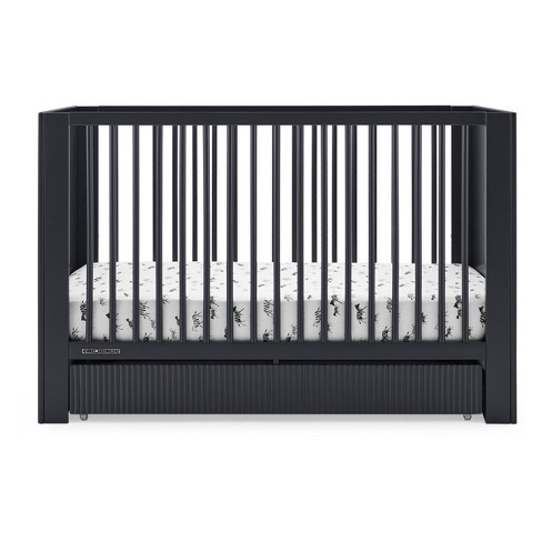 Target black sale crib