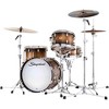 Slingerland Radio King 4-Piece Shell Pack With 18" Bass Drum and Snare Black and Gold Lacquer - 3 of 4
