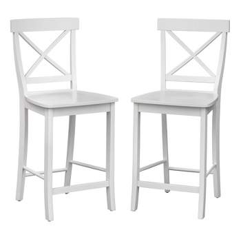 Set of 2 24" Albury Counter Height Barstools - Buylateral
