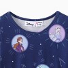 PATPAT Disney Frozen Toddlers Girl 2pcs Elsa And Anna Plush Vest And Naia? Character Print Long-sleeve Dress Set - 4 of 4