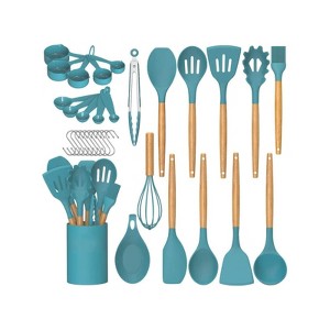 Hush Sun 33-Pc Non-Stick Silicone Cooking Utensils - 1 of 4