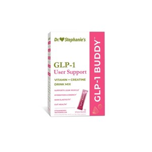 Dr. Stephanie's GLP-1 Buddy Drink Mix Multi-Symptom Relief Powder - 12ct - 1 of 4