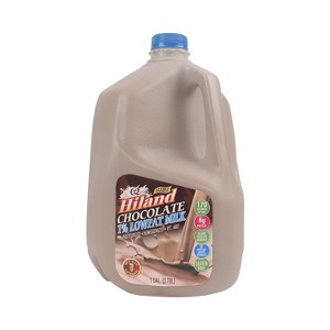 Hiland 1% Chocolate Milk - 128 fl oz - 1 of 4