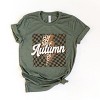 Simply Sage Market Autumn Lightning Checkered Short Sleeve Tee - 2 of 4