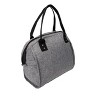 Kathy Ireland Ava Wide Mouth Lunch Tote - Heather Grey - 3 of 4