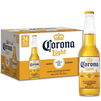 Corona Light Lager Beer - 24pk/12 fl oz Bottles