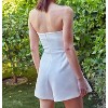 Women's Open Shoulder Ruffle Romper - DO+BE - 3 of 3