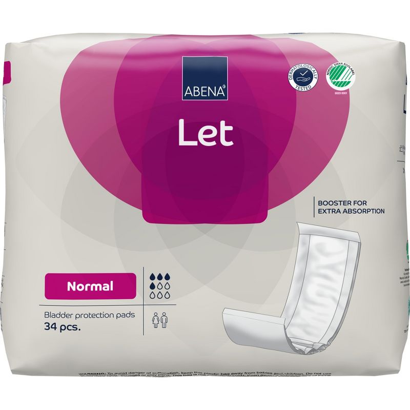 Abena Let Normal, Premium Multi-Purpose Pads, Light Absorbency (One Size), 2 of 7