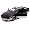 K.A.R.R. Black and Silver "Knight Rider" (1982) TV Series "Hollywood Rides" Series 1/32 Diecast Model Car by Jada - 2 of 3
