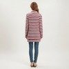 Anna-Kaci Women’s Ribbed Turtleneck Pullover Top with Soft Textured Striped Knit Long Sleeves and Relaxed Tunic-Length Silhouette - 4 of 4