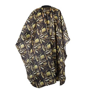 Unique Bargains Hair Dryer Pattern Hairdressing Cape 64.96"x57.09" 1 Pc - 1 of 4
