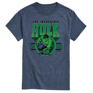 Men's - Marvel - Hulk Collegiate Short Sleeve Graphic T-Shirt - 1 of 4