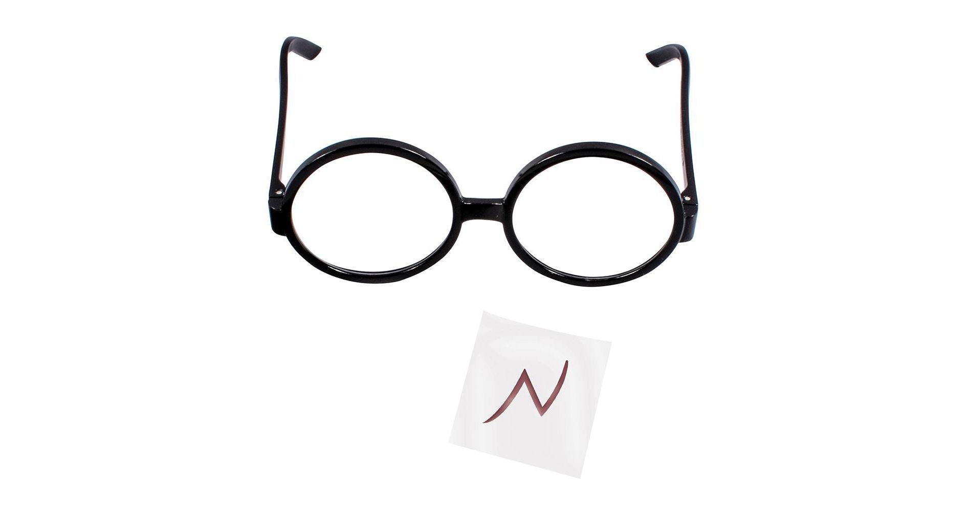 Warner Bros. Harry Potter Scar and Glasses Costume Kit