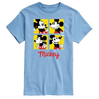 Men's - Disney - Mickey Face Animation Short Sleeve Graphic T-Shirt