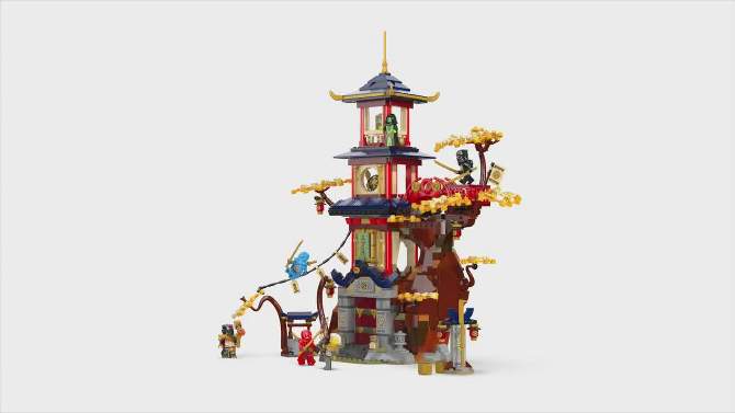 LEGO NINJAGO Temple of the Dragon Energy Cores Ninja and Temple Building Toy 71795, 2 of 8, play video