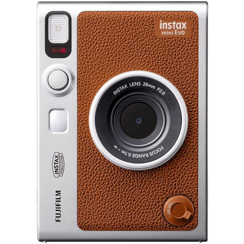 Fujifilm Instax Mini EVO Instant Camera - Brown, 1 of 5
