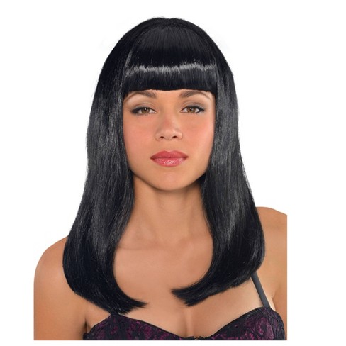 Electra Black Halloween Costume Wig Target