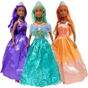 The New York Doll Collection 11.5 Inch Princess Dolls Pack - 1 of 4