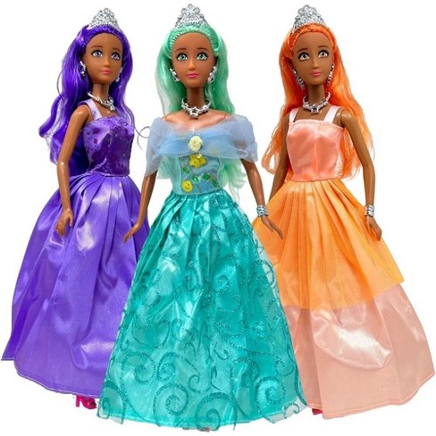 The New York Doll Collection 11.5 Inch Princess Dolls Pack Target