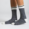 Always Warm by Heat Holders Men's Cream Block Twist Crew Socks - 7-12 - 2 of 4