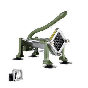 VEVOR French Fry Cutter, Potato Slicer with 1/2-Inch Stainless Steel Blade, Manual Potato Cutter Chopper with Suction Cups, Great for Potato - 1 of 4