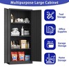 NicBex 70.87 Inch Modern 2-Door File Cabinet with 3 Adjustable Shelves for Home,Office,Pantry - 4 of 4