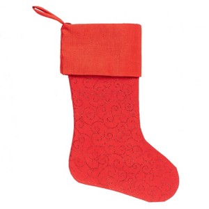 Christmas Magic 20" Christmas Stocking Red - 1 of 3