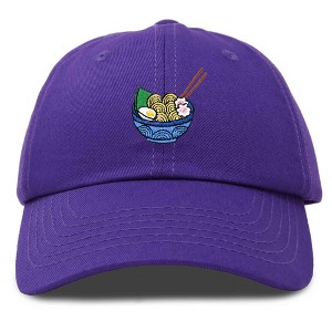 Dalix Noodle Embroidered Womens Ramen Cotton Dad Hat Baseball Cap Adjustable Womens - 1 of 4