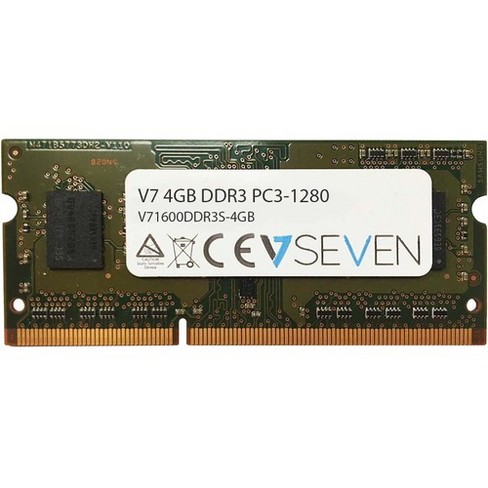 V7 4gb Ddr3 Sdram Memory Module For Notebook 4 Gb Ddr3 1600 Pc3l Ddr3 Sdram Cl11 1 50 V Taa Compliant Non Ecc Unbuffered Target