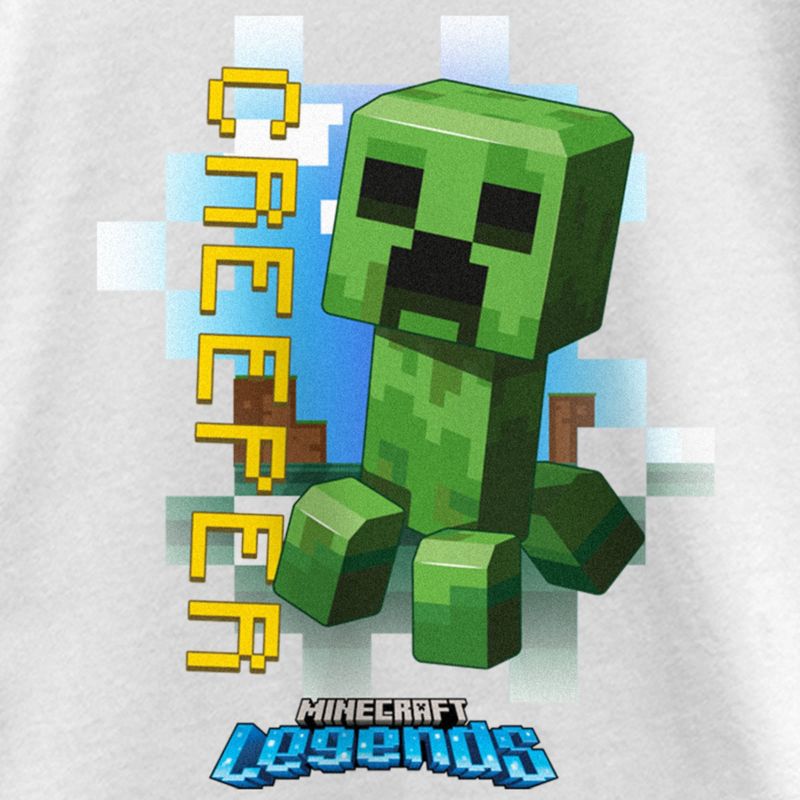 Girl's Minecraft Legends Creeper T-Shirt, 2 of 5