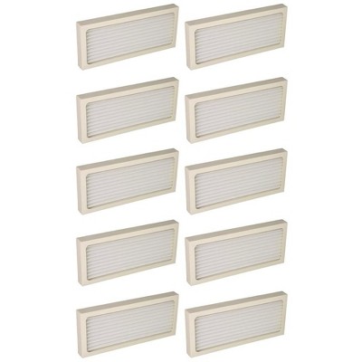 Nispira Air Filter Replacement Compatible with Hamilton Beach TrueAir Ultra Quiet True Air Purifier 04386A, 04383 04385 04384 990051000, 10 Packs
