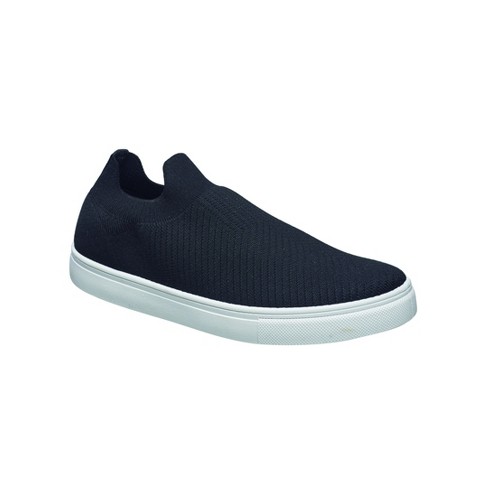 Women's Millie Twin Gore Slip-On Sneakers - A New Day™ Black 5