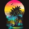 Men's Design By Humans Color of Summer By clingcling T-Shirt - 2 of 4