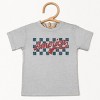 The Juniper Shop Checkered America Retro Toddler Short Sleeve Tee - 2 of 4