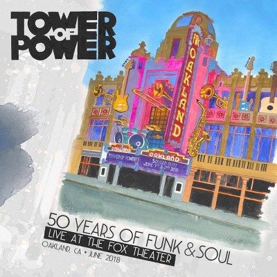 Tower Of Power - 50 Years Of Funk & Soul: Live At The Fox (CD)