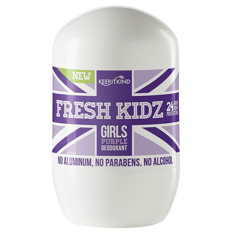Fresh Kidz Girls Purple Deodorant - 1.86 fl oz, 1 of 3