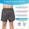 CARER Incontinence Boxer for Mens Bladder Leakage Washable Reusable - Medium Absorbency 3pk - 2 of 4